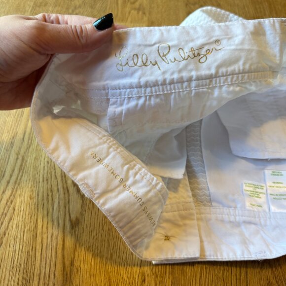 Lilly Pulitzer Callahan Shorts Pineapple Patch Embellishment Size 6 - Picture 11 of 14